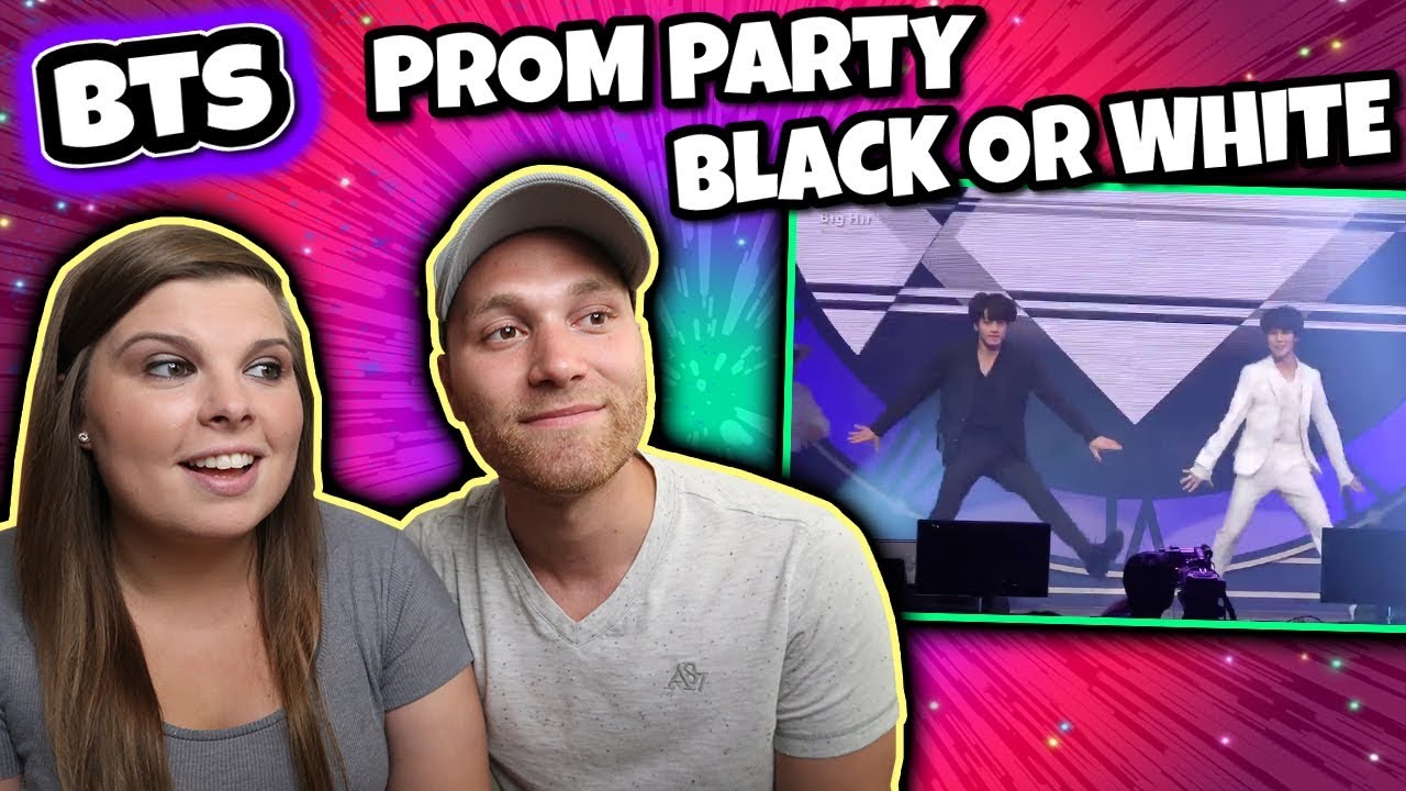 BTS Jimin & Jungkook 'Black or White' Michael Jackson Dance Cover Reaction! Prom Party Festa 2018