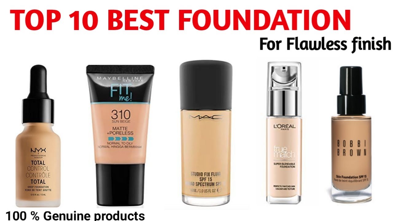 Top 10 Best Foundation For Flawless finish | Best Foundation With Price