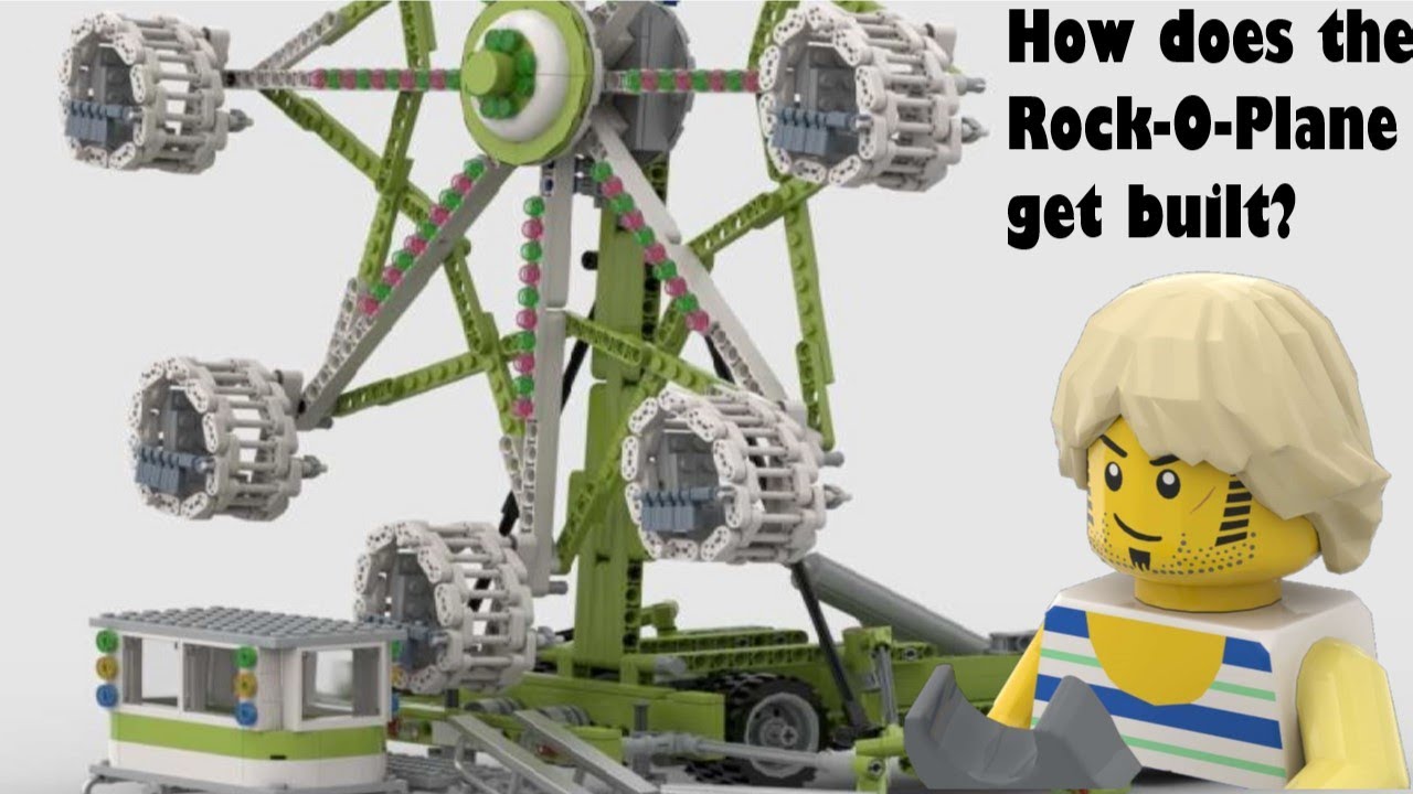 LEGO Rock-O-Plane Build Up (Instructions and kits https://linktr.ee/gregosfairground)