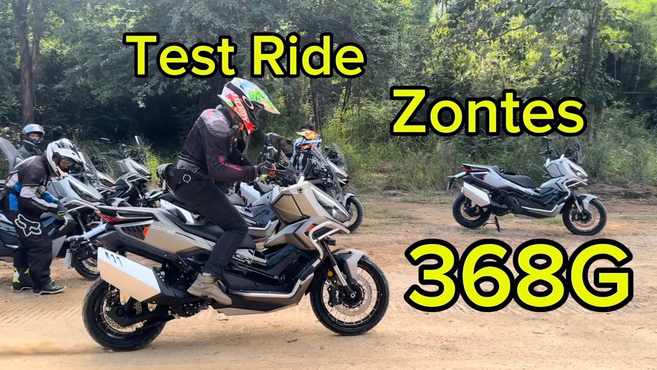 Test ride Zontes 368G @ สวนผึ้ง จ.ราชบุรี