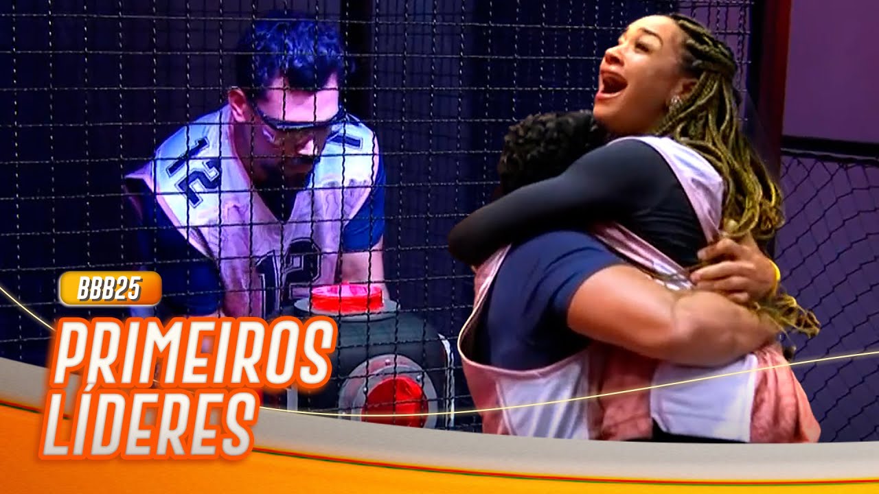 ALINE E VIN&Iacute;CIUS S&Atilde;O OS PRIMEIROS L&Iacute;DERES E  GARANTEM A IMUNIDADE | BBB 25