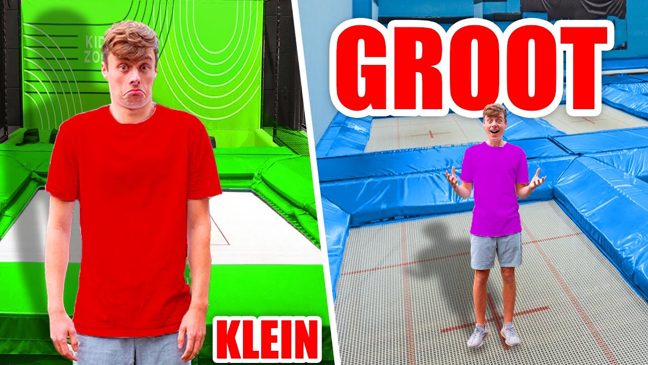 Kleinste VS Grootste Trampolinepark Van Nederland