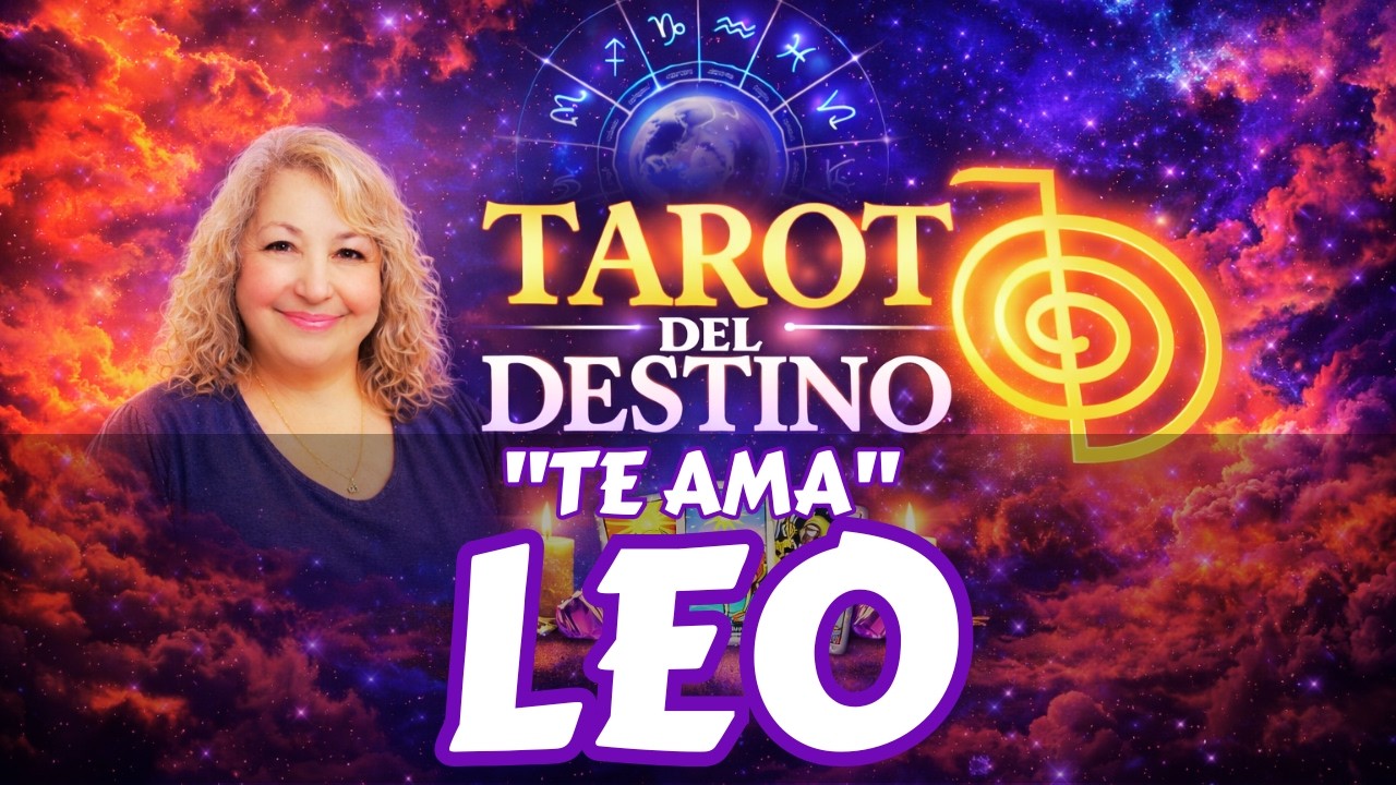 LEO ♌ TE AMA Y NO PUEDE OLVIDARTE… CAMBIO DE VIDA | Tarot del Destino #leo