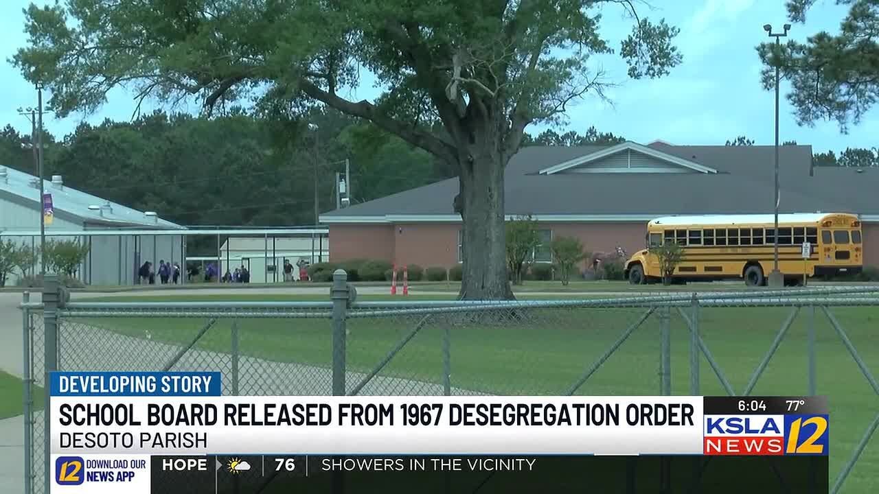 DeSoto Parish Schools released from desegregation order issued in 1967