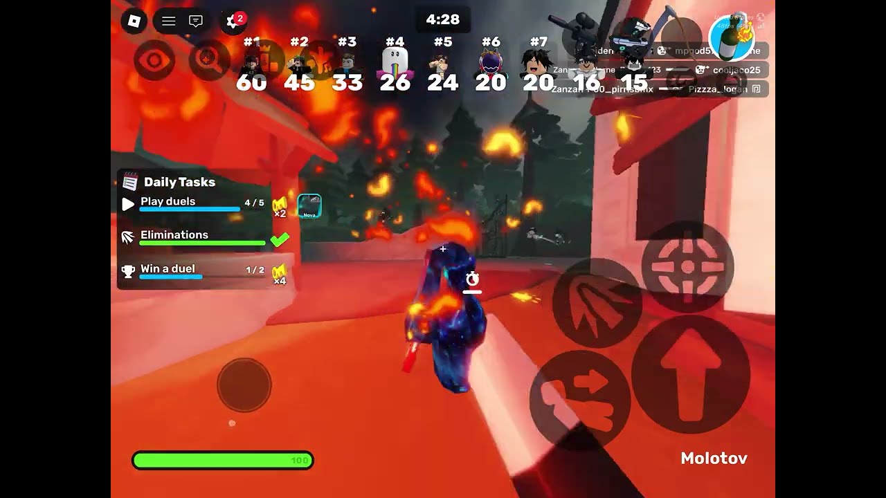 Playing FFA in rivals