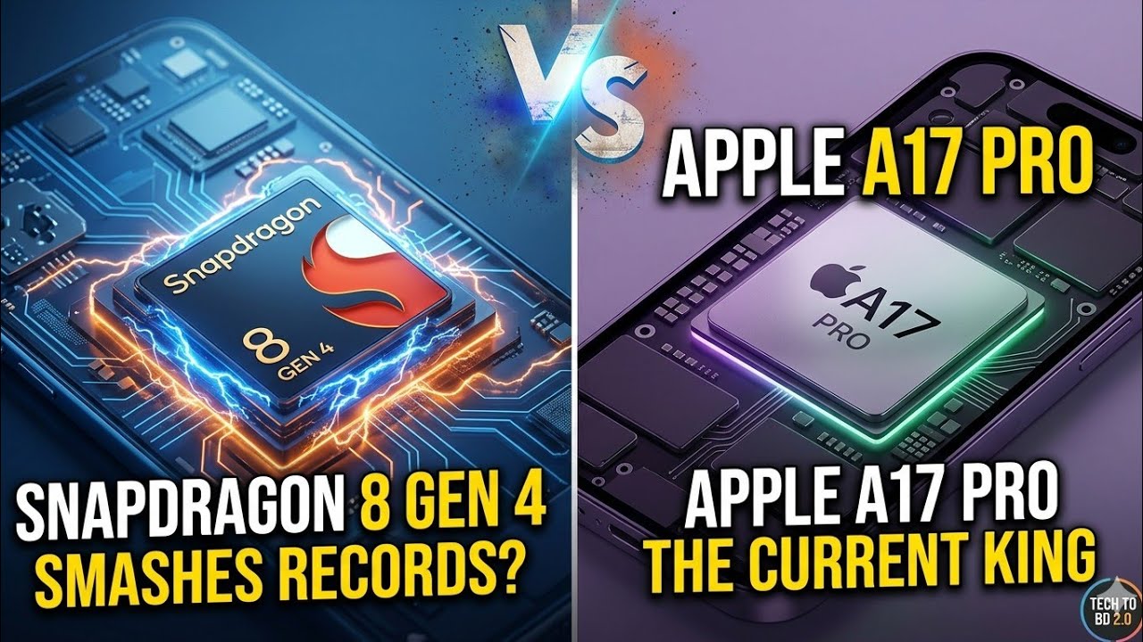 Snapdragon 8 Gen 4 vs Apple A17 Pro: Which Processor Reigns Supreme? ⚔️🔥