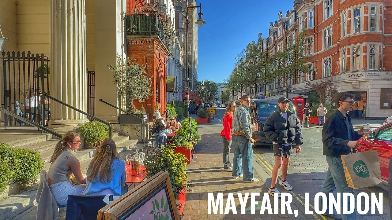 Walking the most Expensive Areas of London | Mayfair | London Walking Tour 4K HDR