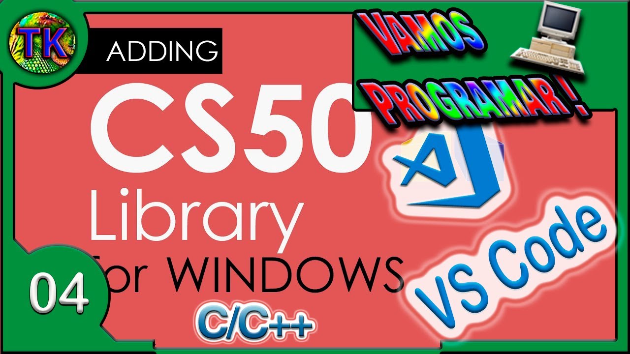 GET_STRING FUNCTION - CS50 LIBRARY no VS CODE - Como instalar  e Configurar no Windows 10