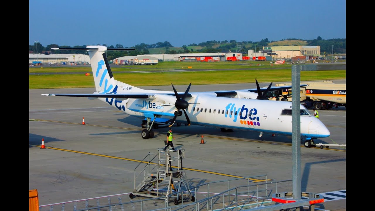 Flybe Q400 Edinburgh-Manchester Flight Experience