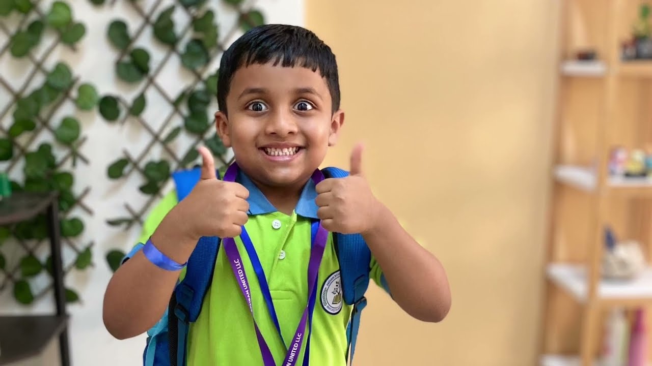Indian school bousher | Eshan’s first day at school | oman indian school #omanvlog #oman #muscat