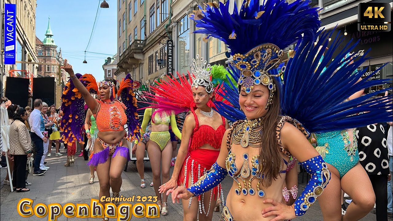 Carnival Festival 2023 | Copenhagen City, Denmark | 4K UHD | Saturday, 27 May