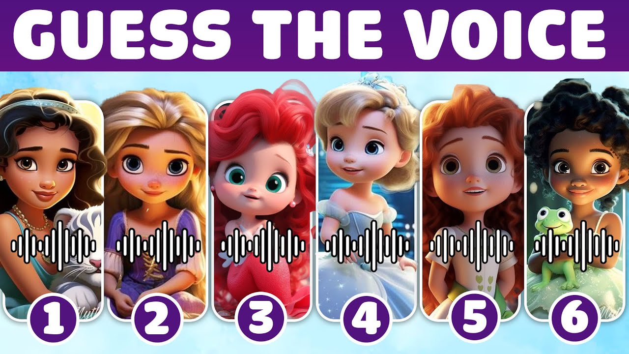 Guess The Voice ? Wednesday, Elsa, Barbie 2023,Peach, Princess Disney | WikiQuiz