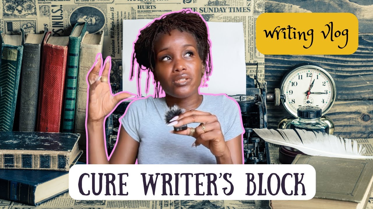 How I cure writers block - Writing Inspiration - Writing Vlog - Day in the life of a writer