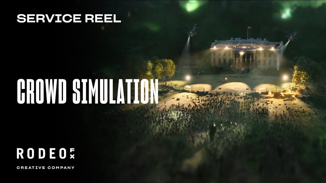 Crowd Simulation Reel by Rodeo FX