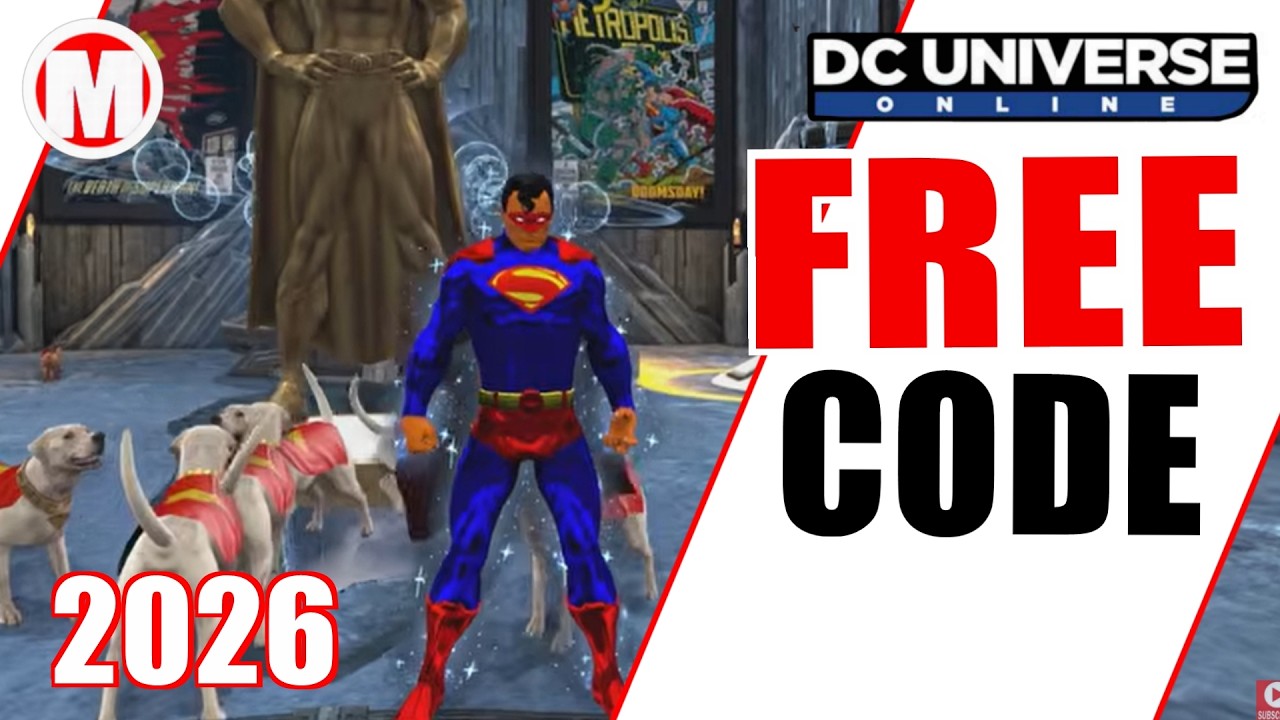 БЕСПЛАТНЫЙ код DCUO 2026 / SUPERGIFT