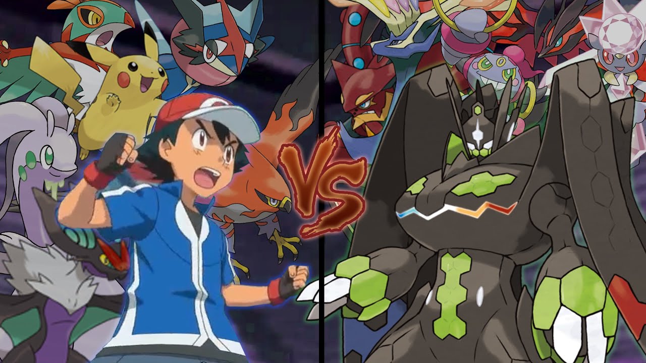 Pokemon Legendary Battle: Ash Vs Legendary Pokemon and Mythical Pokemon (Kalos Showdown)
