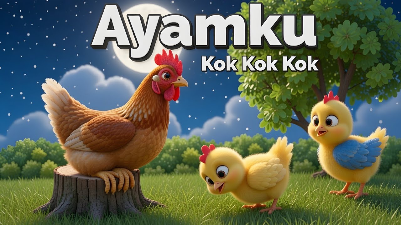 Lagu Anak Anak - Ayamku Kok Kok Kok - Lagu Anak Indonesia Populer Dan Viral ❤
