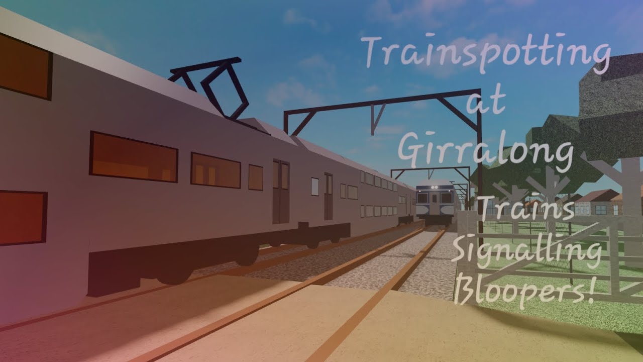 Trainspotting at Girralong! | Signal box simulator | Roblox #roblox #train
