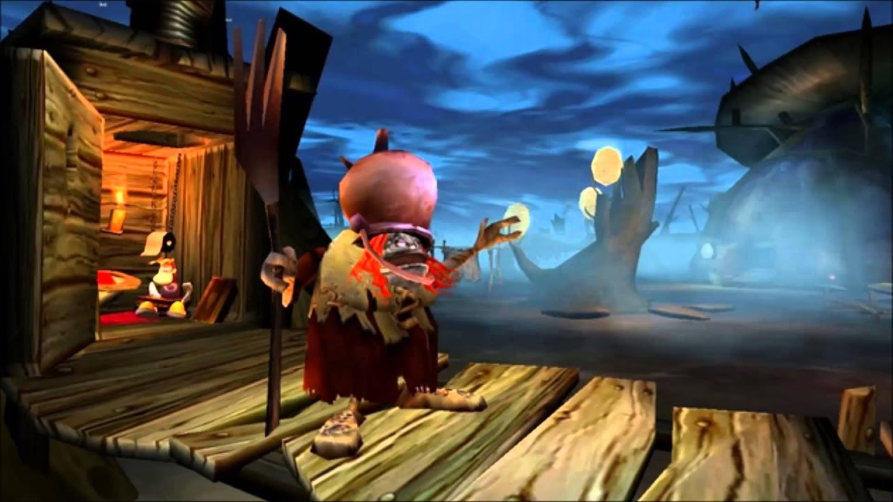Evil swamp witch...Rayman 3 hd part 3