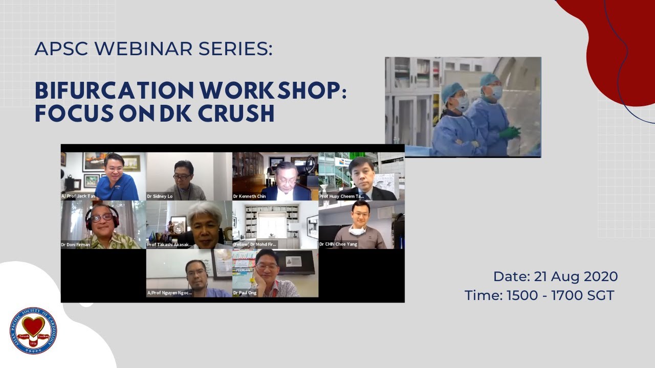 APSC CME - Bifurcation Workshop: Focus on DK Crush 21st Aug 2020