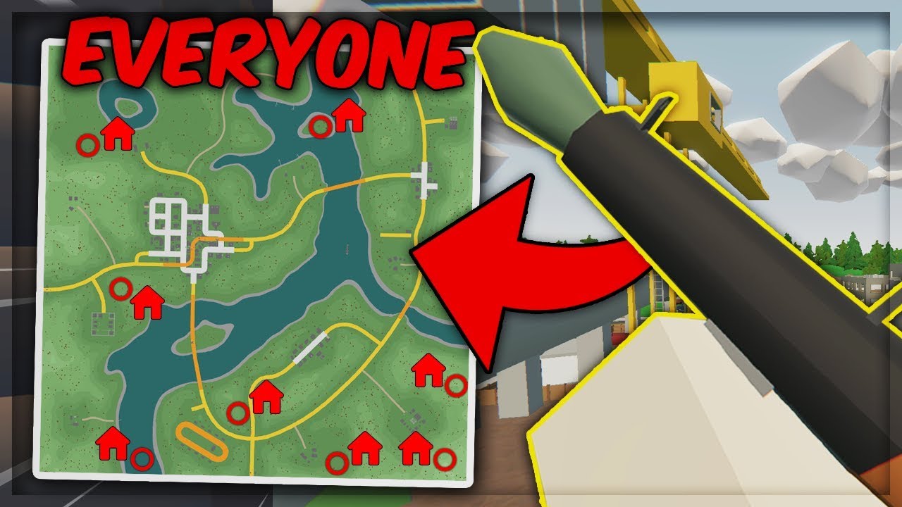 Raiding EVERYONE on a FILLED VANILLA SERVER! - Unturned Base Raid