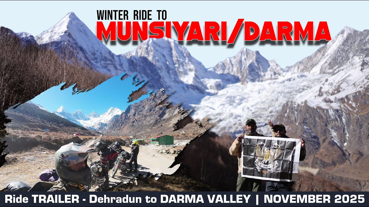 THE Unknown MUNSIYARI_DARMA VALLEY - WINTER Ride to KUMAON HIMALAYAS, NOVEMBER 2025
