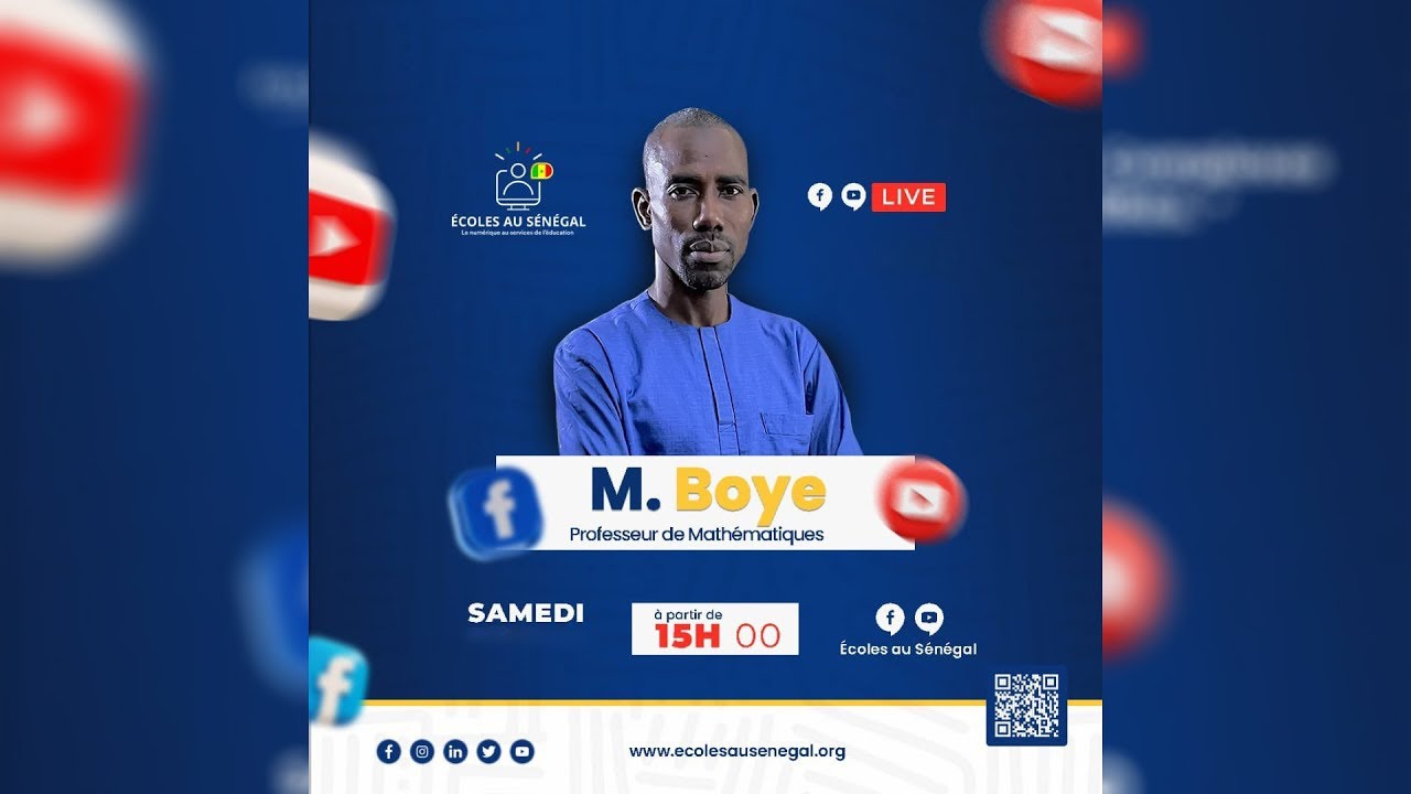 Révision Maths TS2 avec M. BOYE