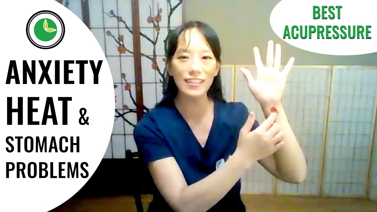 TCM Tip #2: Best Acupressure for Anxiety, Heat & Stomach Problems | TCM Time with Kathy Yang