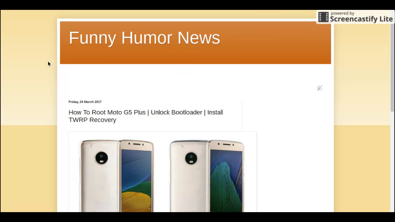 How To Root Moto G5 Plus