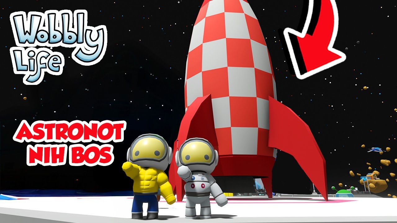 KITA IKUT PELATIHAN JADI ASTRONOT DI WOBBLY LIFE!!!