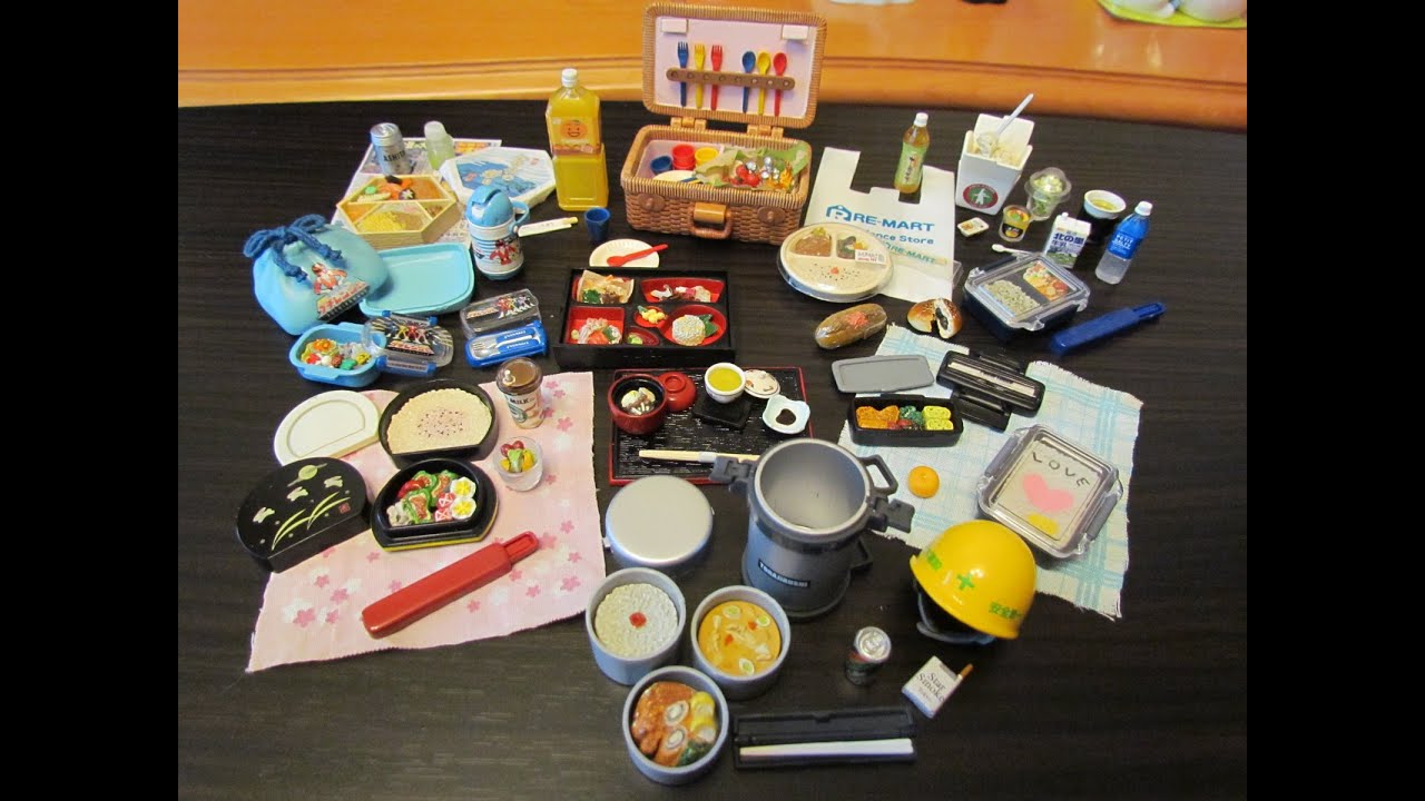 Re-Ment 絕版食玩 - Everyone's Bento Lunch リーメント - ぷちサンプルシリーズ「みんなのおひるごはん」