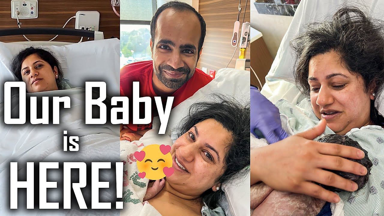 Our Baby is Finally here | 35 Hours of Labor | Birth Experience in USA