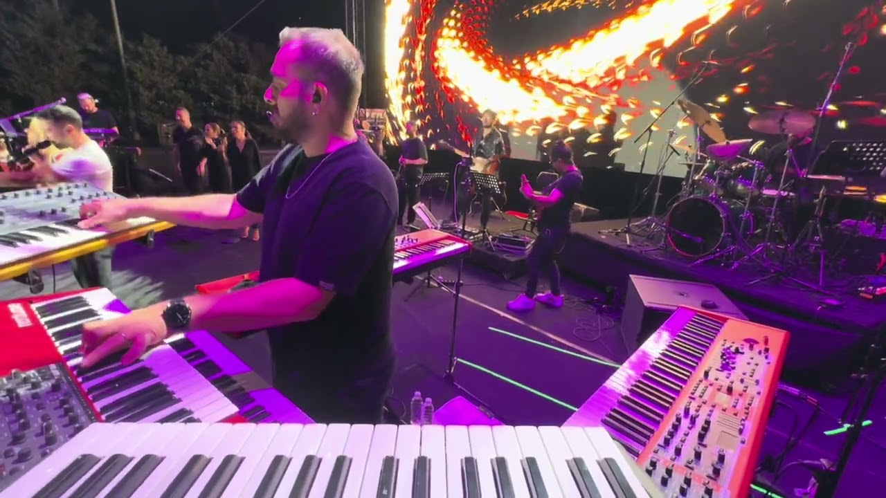 Miraç Çelenk - İltimas - Gülşen & Murat Boz Live Hava Gazı Festivali İzmir 2024 Keyboard Cam