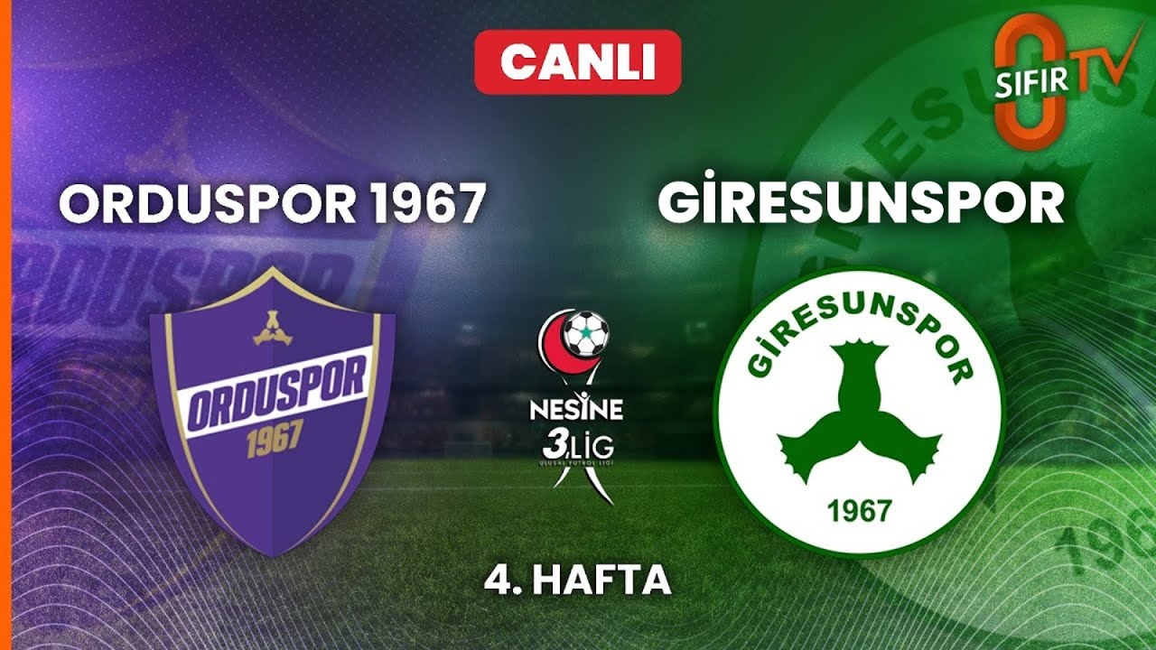Orduspor 1967 A.Ş. - Giresunspor