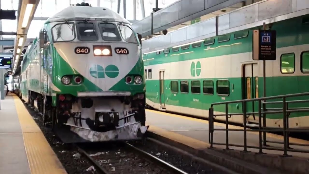 Bright Afternoon Ride on Lakeshore East Train POV