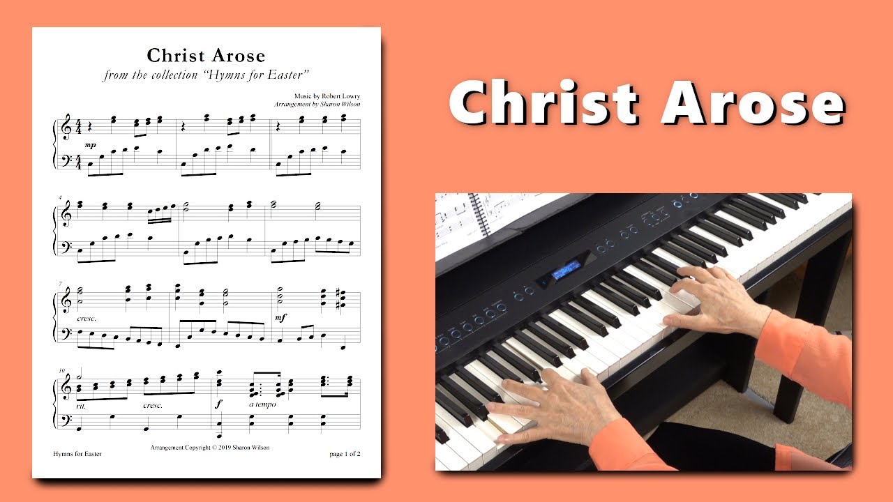 Christ Arose (PIANO SOLO with Lyrics)