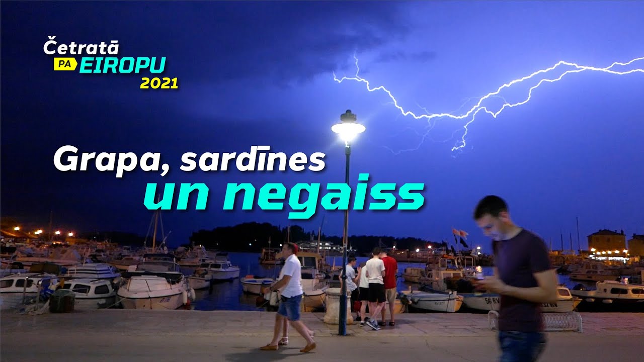 Vecpilsēta jūras krastā. Rovinj, Horvātija. Četratā pa Eiropu - 8. sērija.