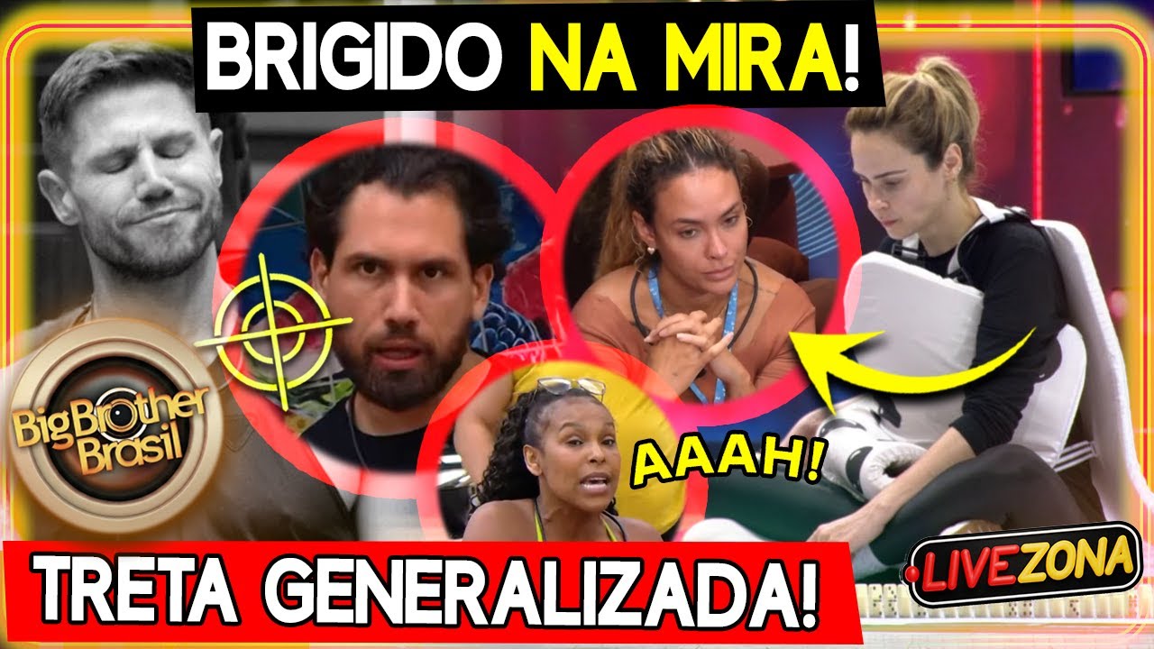 🚨BBB26: JONAS CAI NO PARED&Atilde;O PELO BIG FONE! ANA PAULA AMEA&Ccedil;A SARAH E BRIGIDO VIRA ALVO! SOL NA MIRA🔥