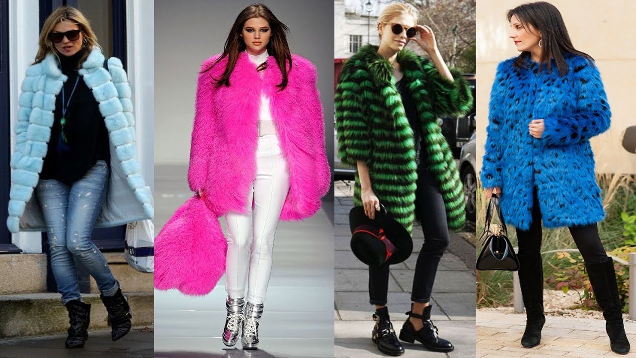 Winter Fur Coats for Girls and Women