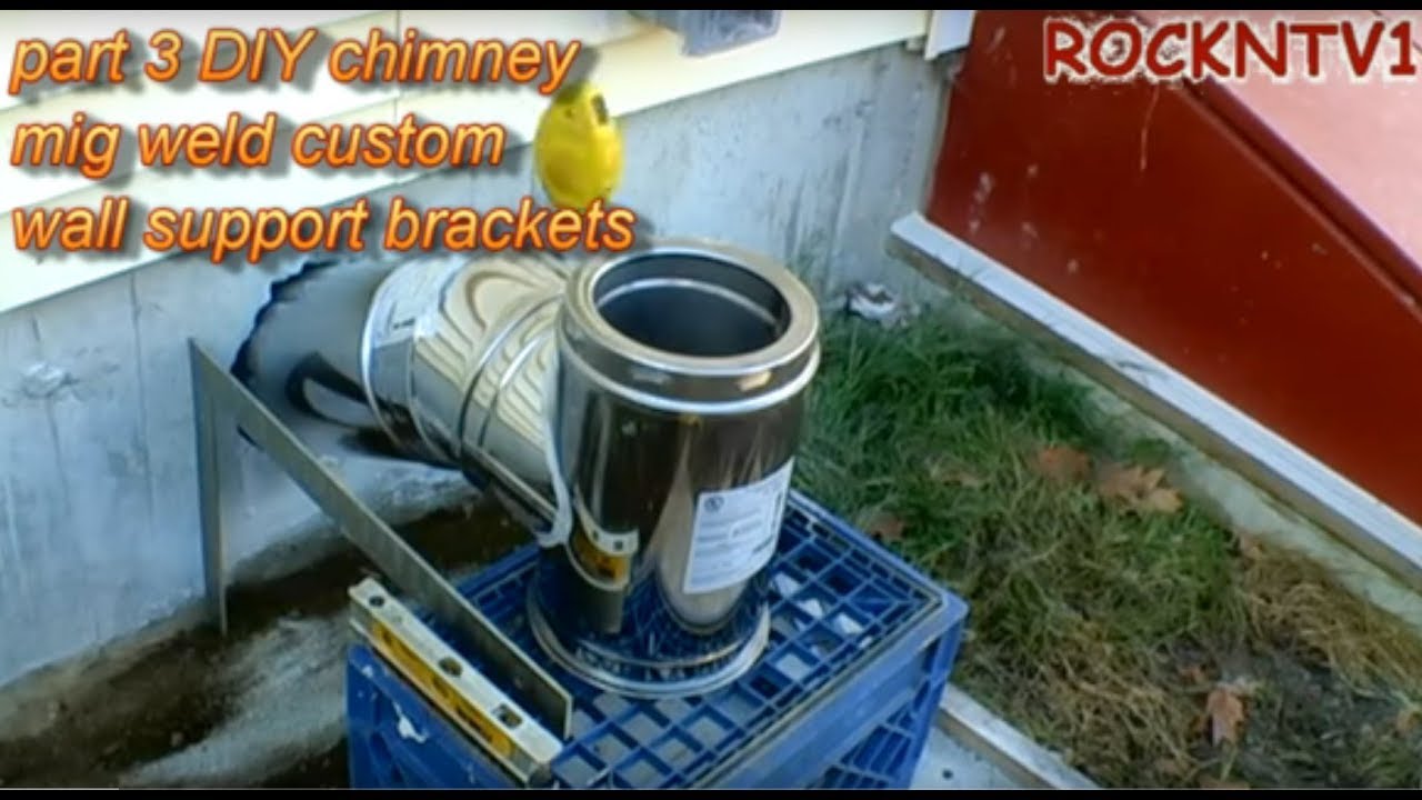 SELKIRK SUPERVENT Chimney flue Through wall pt3 support bracket Insulated double wall PIPE