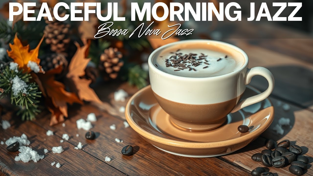 Relaxing Cozy Winter Morning Jazz ☕ Coffee Jazz & Smooth Bossa Nova Piano for Good Mood & Focus