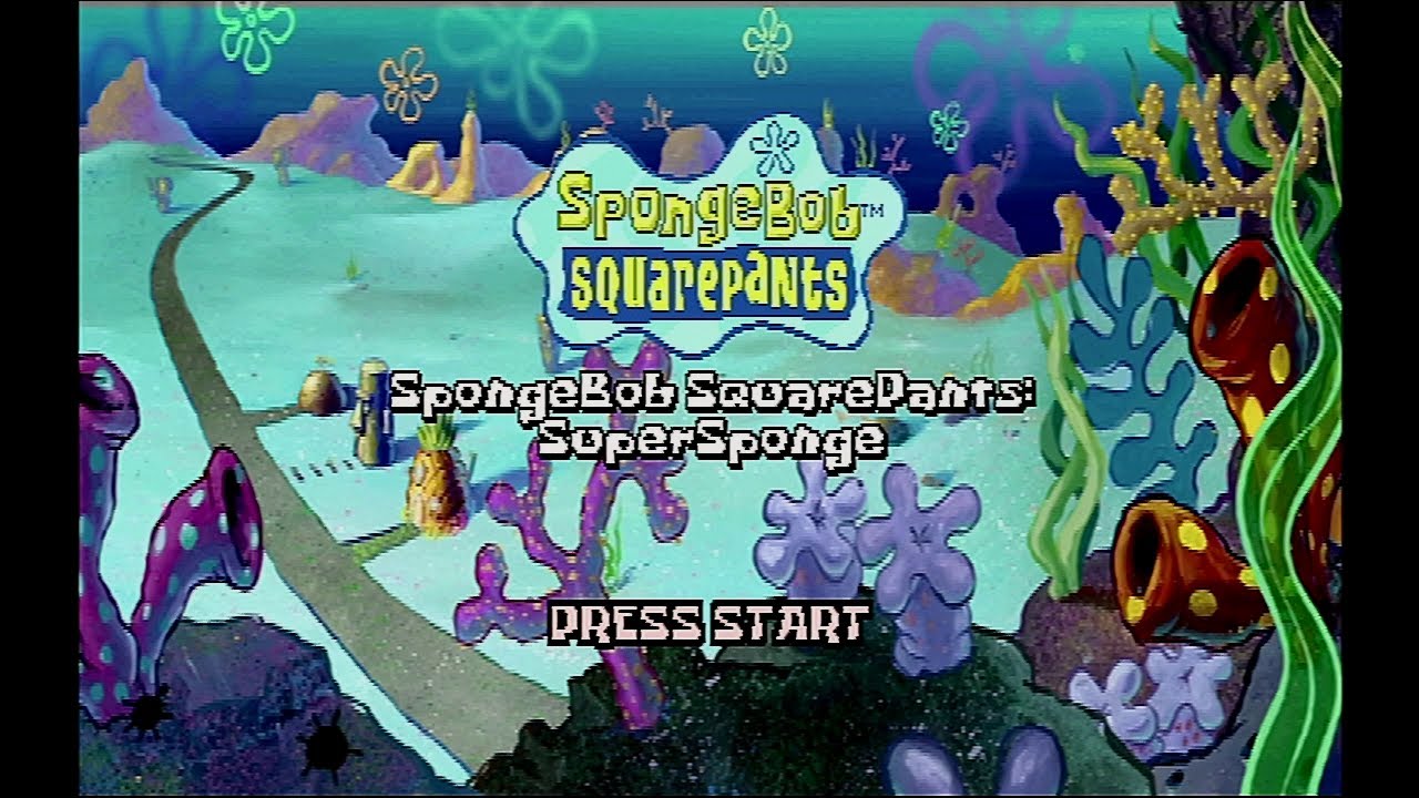 Spongebob Squarepants: SuperSponge - PS1 (2001)