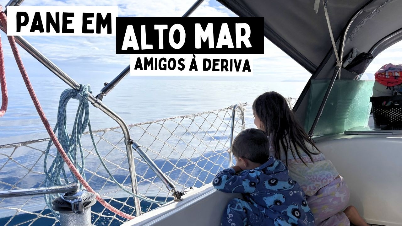O MOTOR PAROU  no meio da travessia entre WAIHEKE a GREAT BARRIER e nossos amigos ficaram a deriva!!