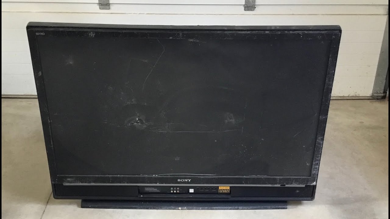 Scrapping a rear projection tv for copper, gold, silver, tin, aluminum, and no waste!