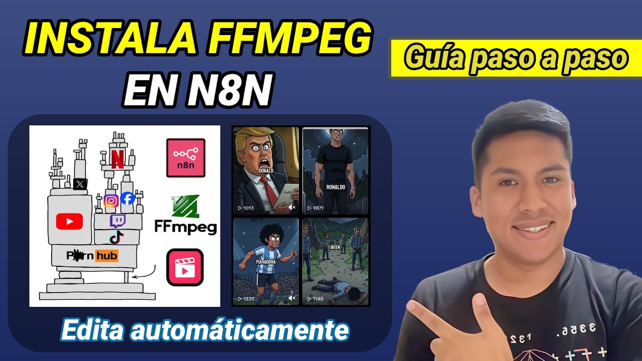 👉 C&oacute;mo instalar FFmpeg en n8n 2.x &ndash; 🎬 Empieza a editar videos de forma autom&aacute;tica ⚙️