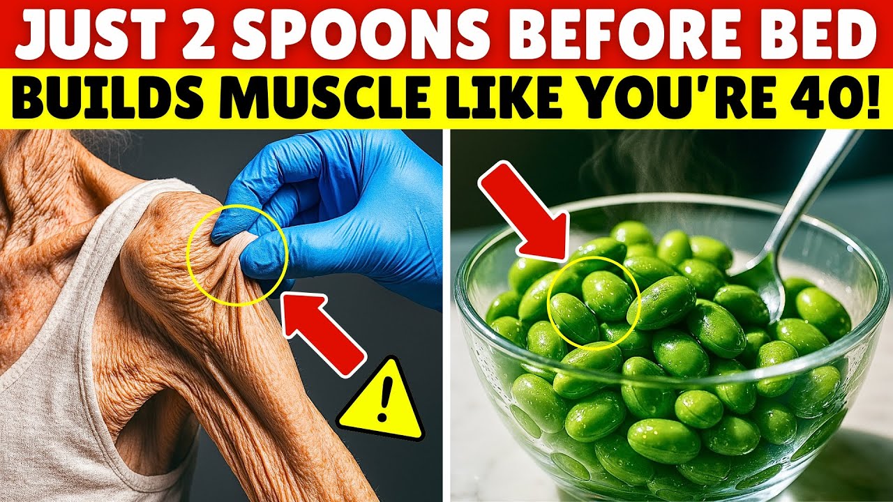 Build Muscle After 70: THIS VEGETABLE PROTEIN Works Better Than Eggs! | Senior Health Tips