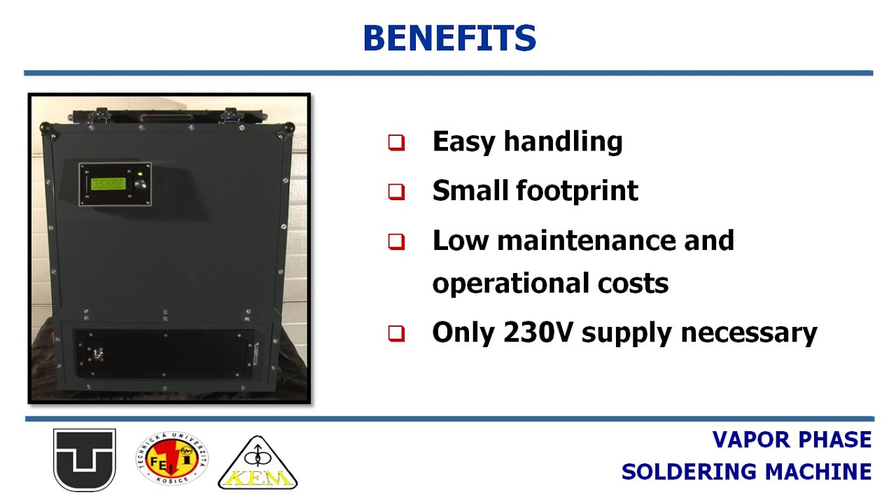 Vapor Phase Soldering Machine (Handiwork)