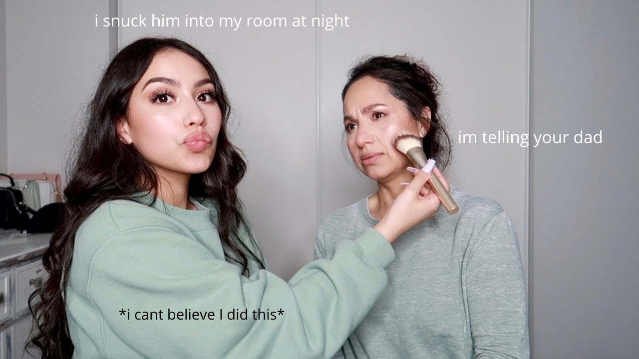Telling my mom everything I've done behind her back...