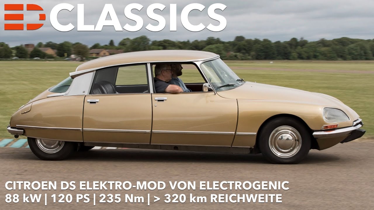 1971 Citroen DS Electro Mod von Electrogenic | Oldtimer auf Elektro umbauen? Electric Drive Classic
