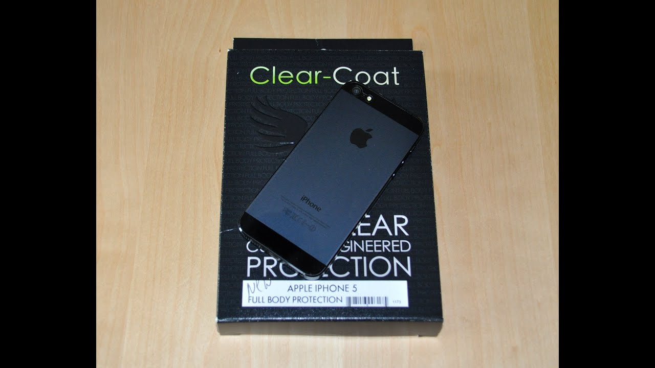 Clear-Coat Full Body Protection for iPhone 5